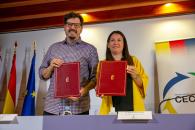 La consejera de Bienestar Social, Bárbara García Torijano, ha firmado el convenio de colaboración entre la Junta de Comunidades y el Grupo de Entidades Sociales CECAP