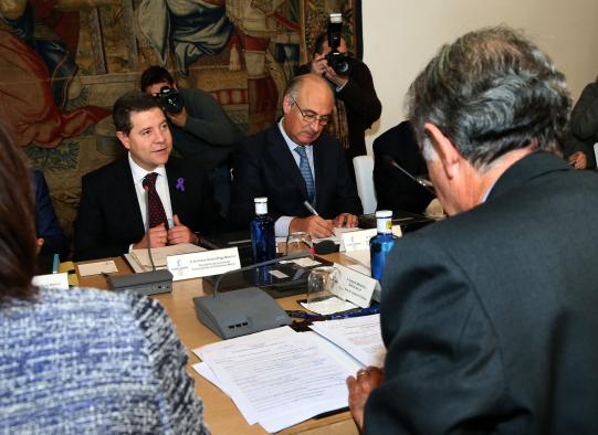 El presidente García-Page asiste a la reunión del Patronato de la Fundación El Greco 2014