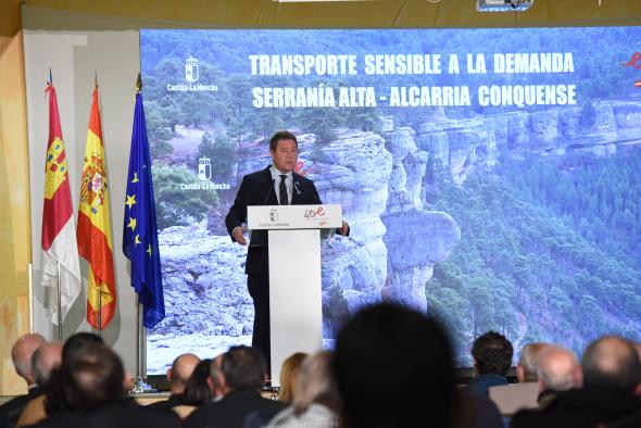 Presentación del nuevo Servicio de Transporte Sensible a la Demanda de la Serranía Alta-Alcarria conquense 