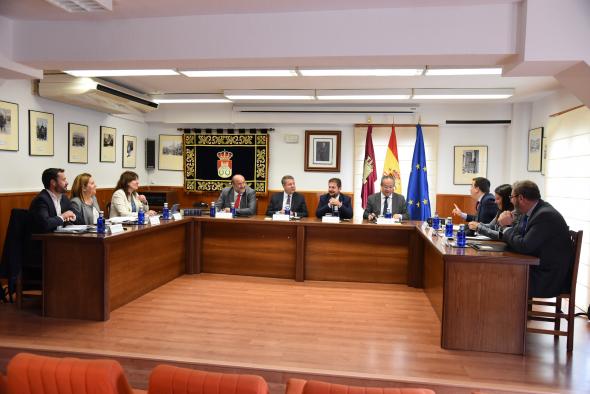 Reunión del Consejo de Gobierno en Sacedón