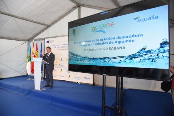 Inauguración en Agramón, de la nueva Estación Depuradora de Aguas Residuales (E.D.A.R.)