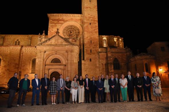 Inauguración de la iluminación ornamental exterior de la catedral de Santa María de Sigüenza (I)