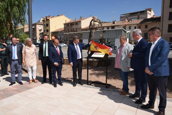 Inauguración de la reforma del Paseo de Los Adarves en Molina de Aragón