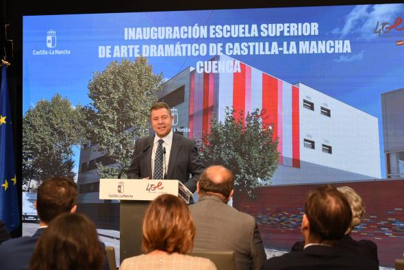 Inauguración de la Escuela Superior de Arte Dramático de Castilla-La Mancha