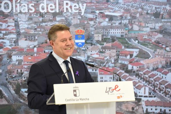 Inauguración del nuevo Centro de Mayores de Olías del Rey (Toledo)