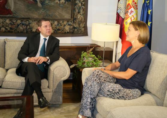 Reunión del Presidente García-Page con María Dolores de Cospedal